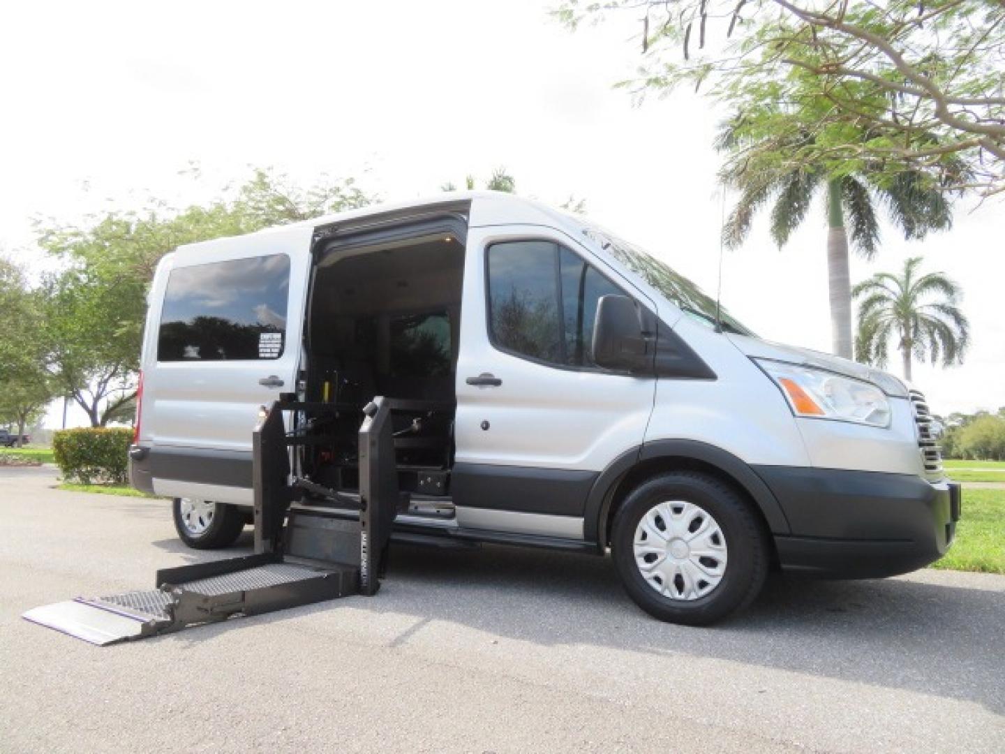 2015 Silver /Gray Ford Transit (1FBZX2CG0FK) , located at 4301 Oak Circle #19, Boca Raton, FL, 33431, (954) 561-2499, 26.388861, -80.084038 - Photo#38